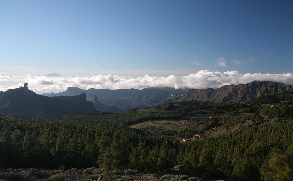 Landschaft des oberen Teil Gran Canarias