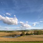 Landschaft die zum entspannen einlädt.