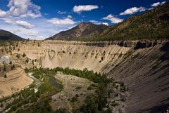 Landschaft entlang des Hgw 40 ( Gold Bridge - Lillooet)