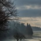 Landschaft frühmorgens