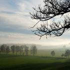 Landschaft im Abendlicht