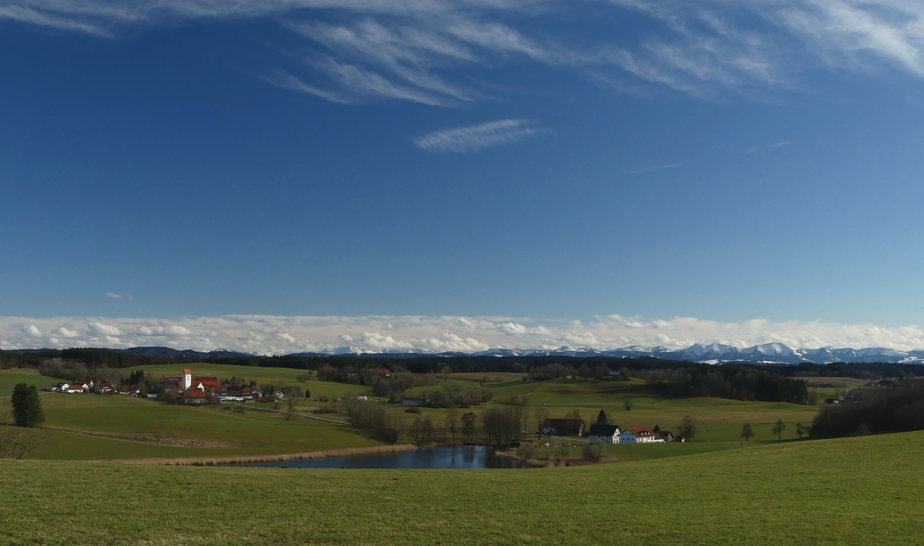 Landschaft im Allgäu