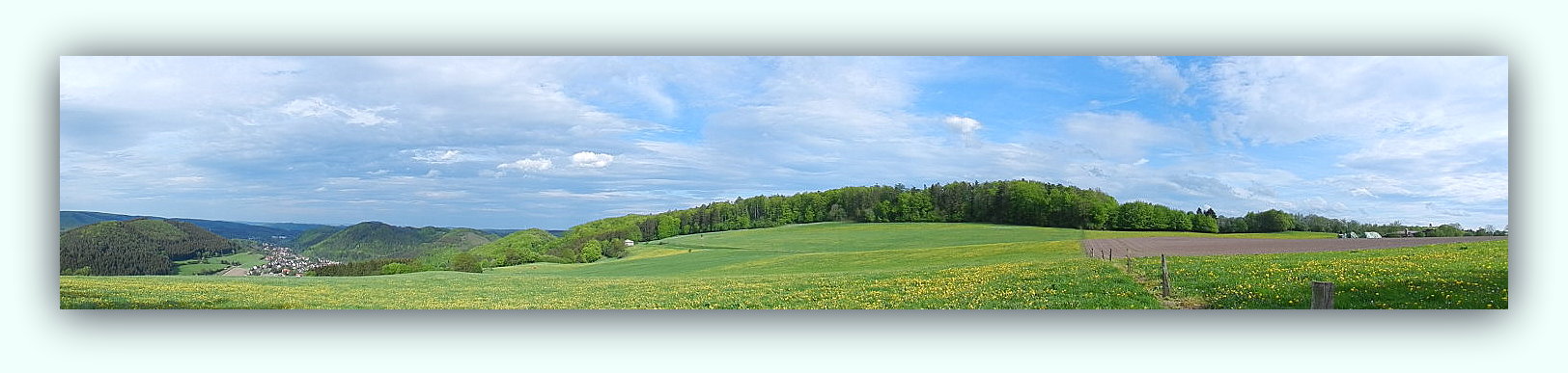 Landschaft im Blickfeld