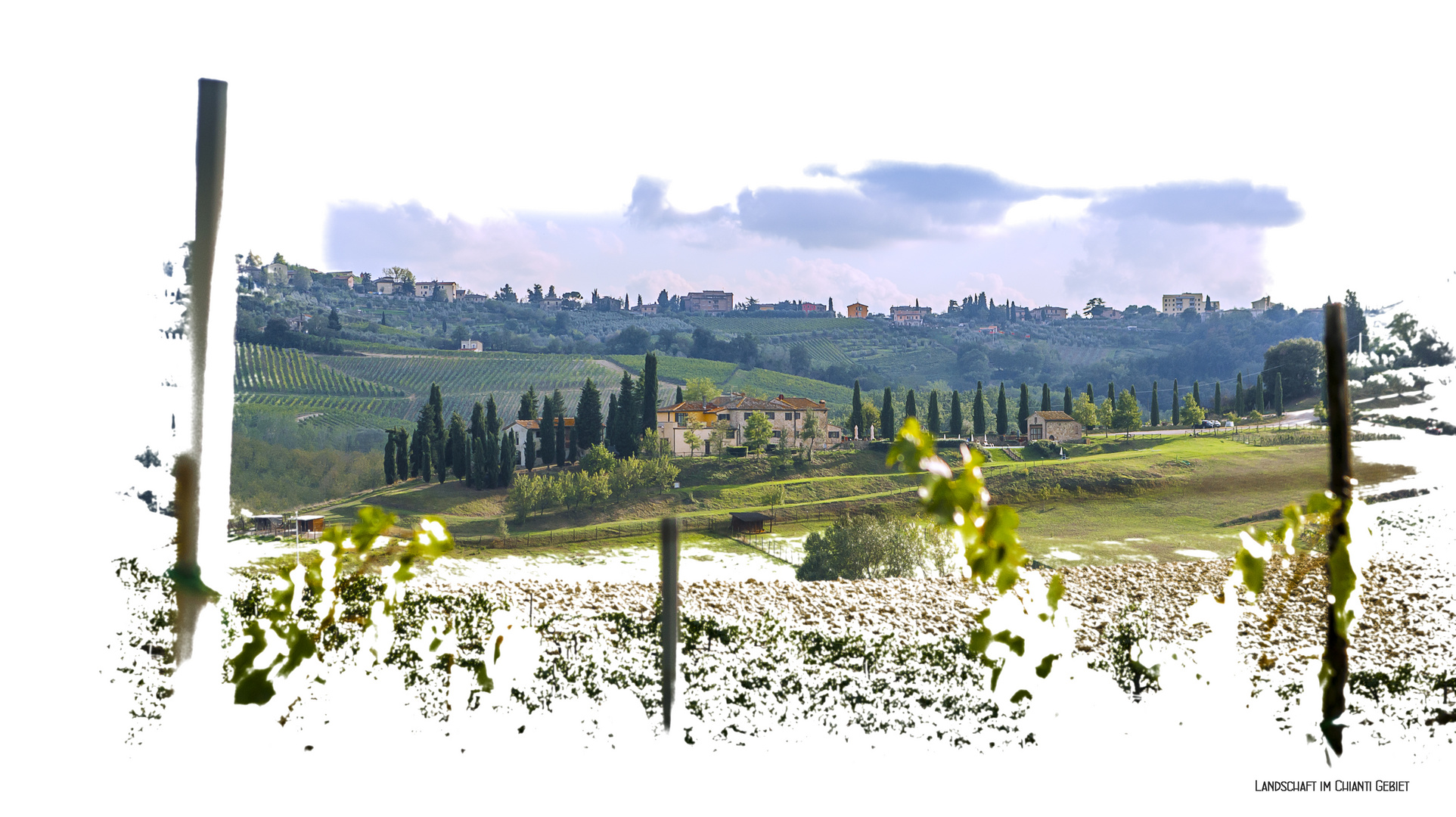 Landschaft im Chianti