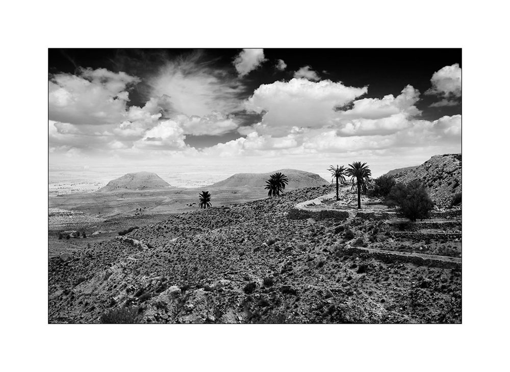 Landschaft im Dahargebirge