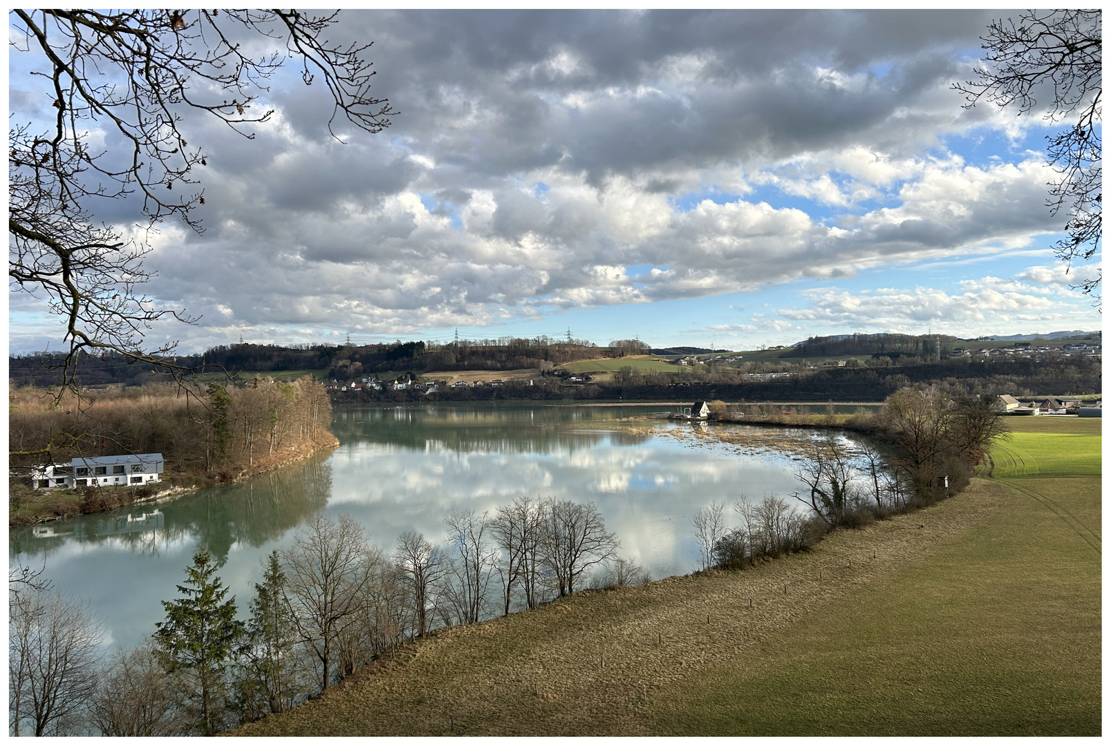 Landschaft im Dezember