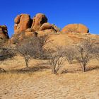 Landschaft im Erongo-Gebirge, Namibia