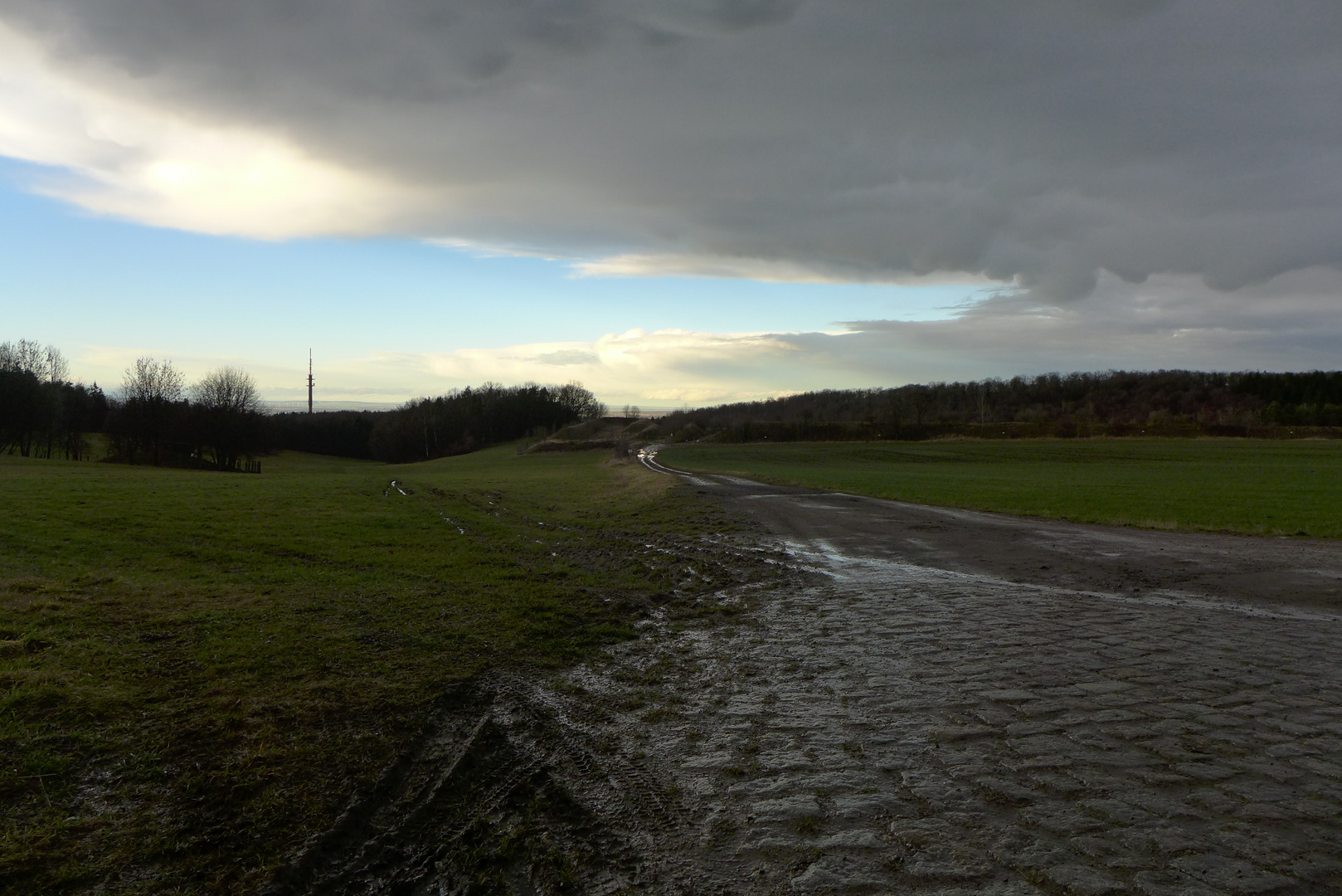 Landschaft im Februar