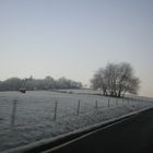 Landschaft im Frost