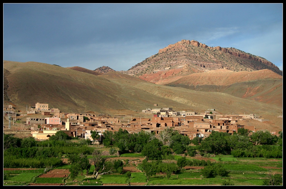 Landschaft im Hohen Atlas, Marokko
