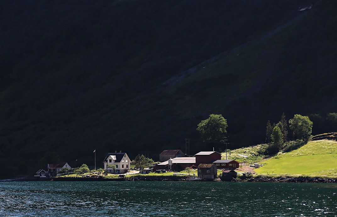 Landschaft im Licht