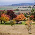 Landschaft im Licht des Herbstes