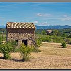 Landschaft im Luberon/Provence