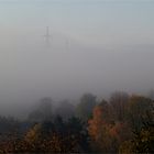 Landschaft im Nebel