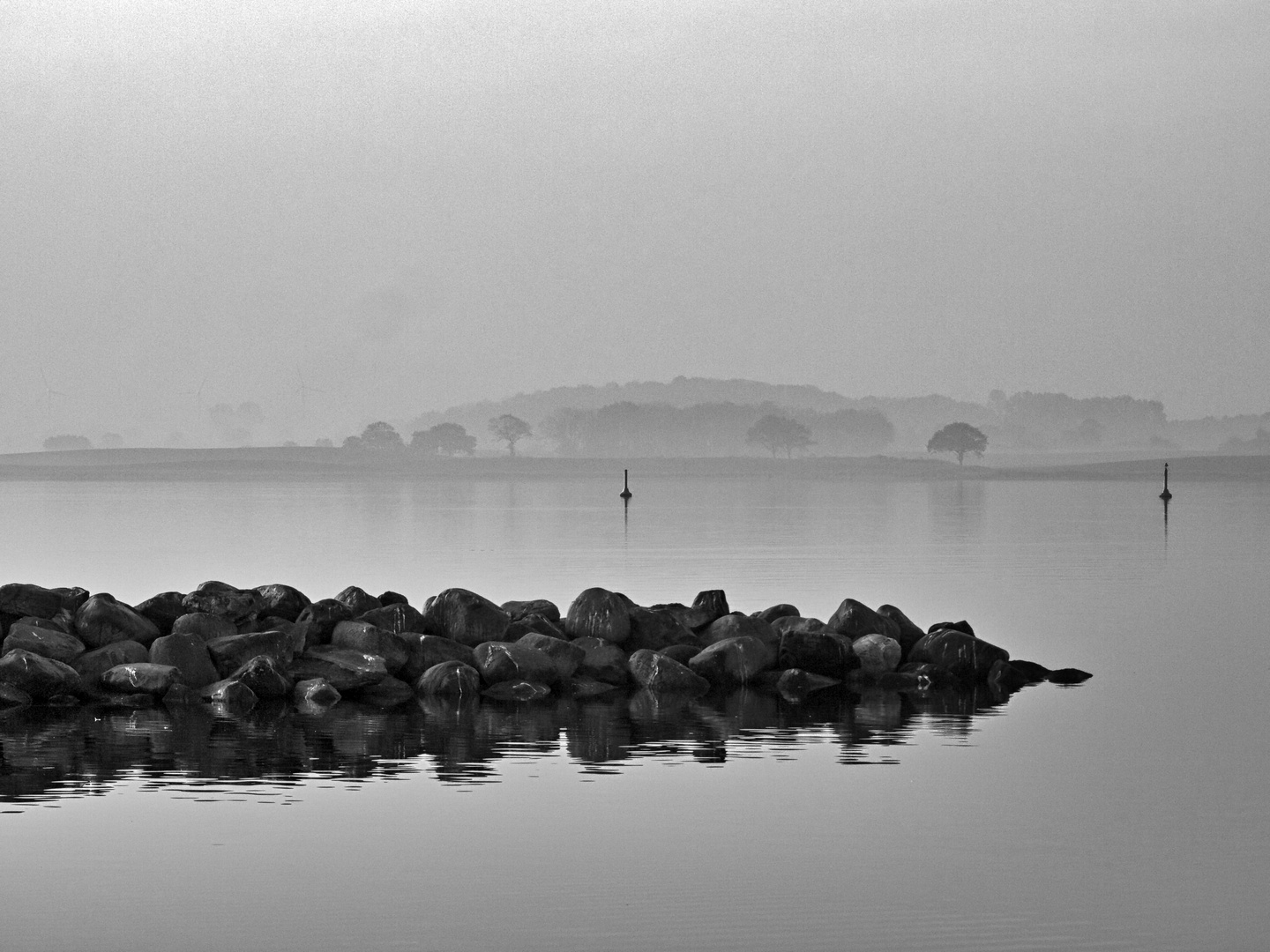 landschaft im nebel ...