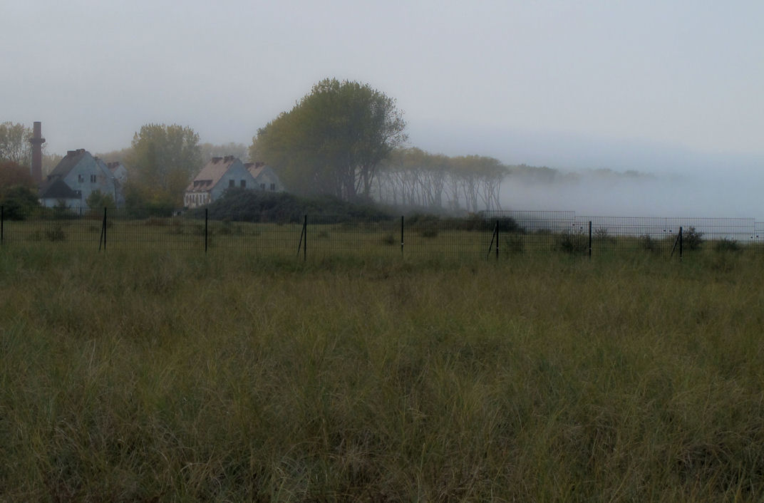 Landschaft im Nebel