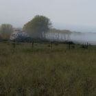 Landschaft im Nebel