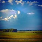 Landschaft im Norden Deutschlands.