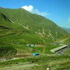 Landschaft im Norden Georgiens