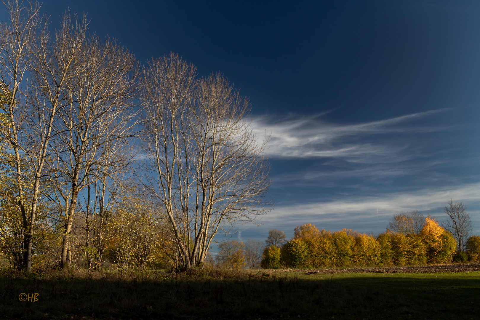 Landschaft im Oktober