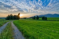 Landschaft im Ostallgäu