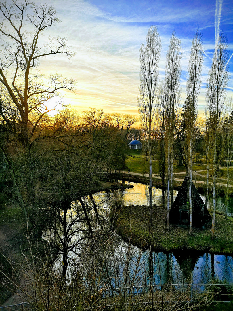 Landschaft im Park