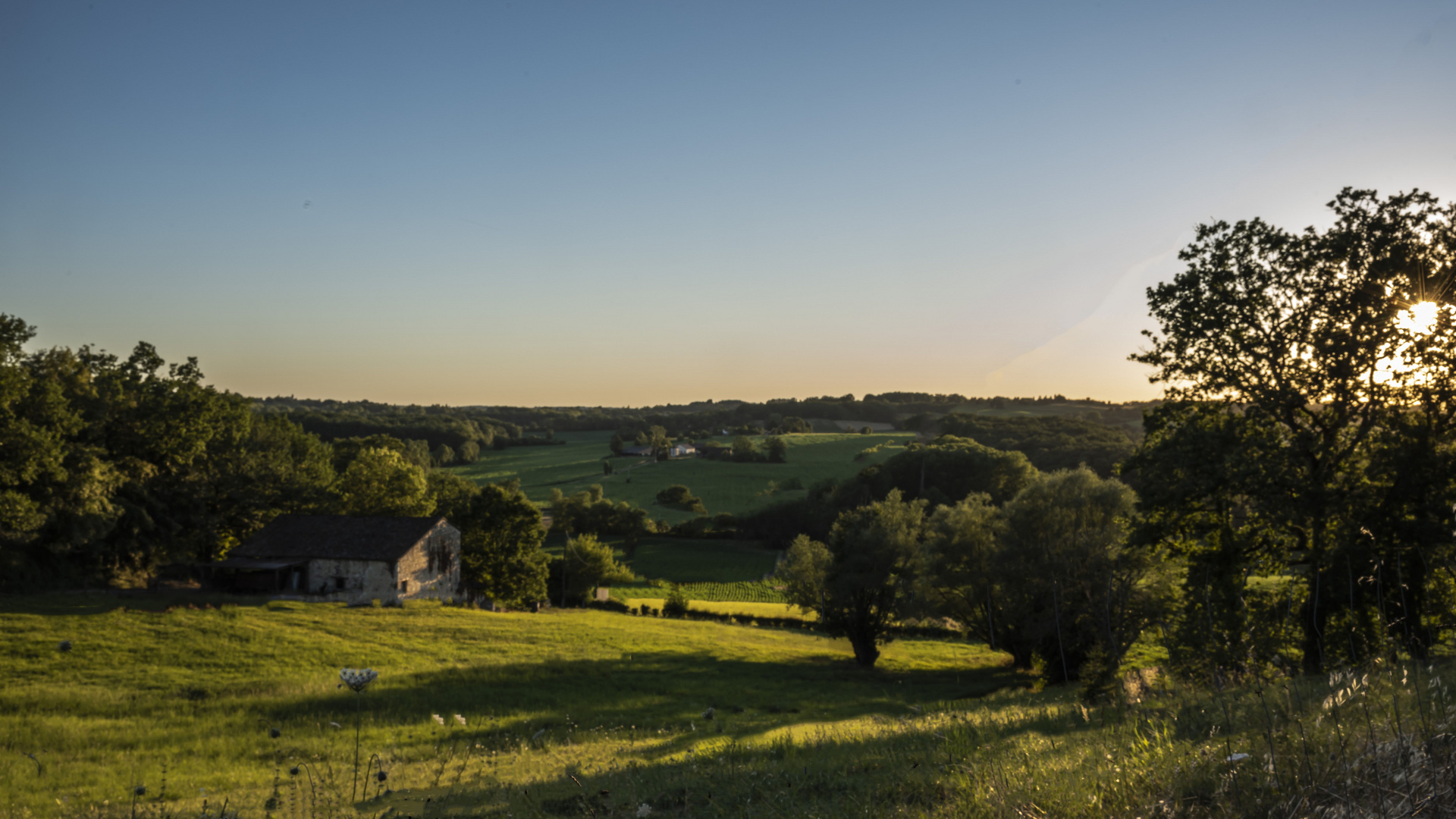 Landschaft im Perigord