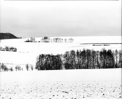 Landschaft im Schnee