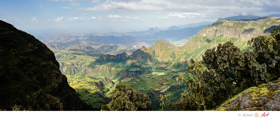 Landschaft im Semien NP im Norden von Ätiopien 03