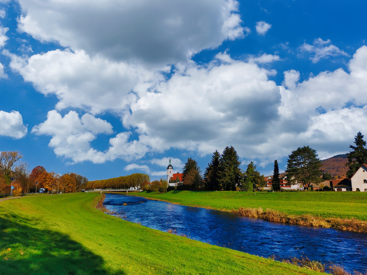 Landschaft im Spätherbst 