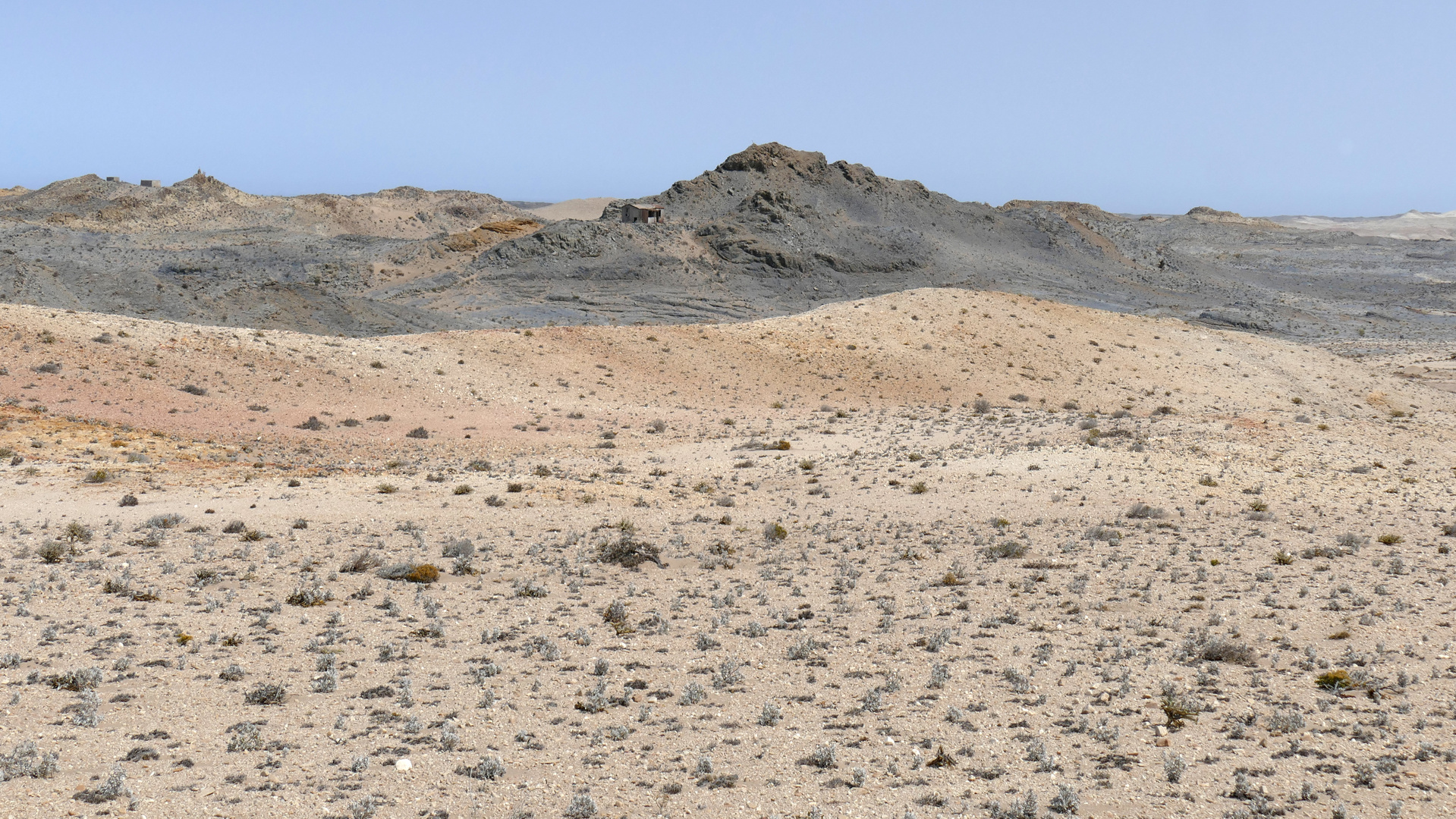 Landschaft im Sperrgebiet bei Lüderitz