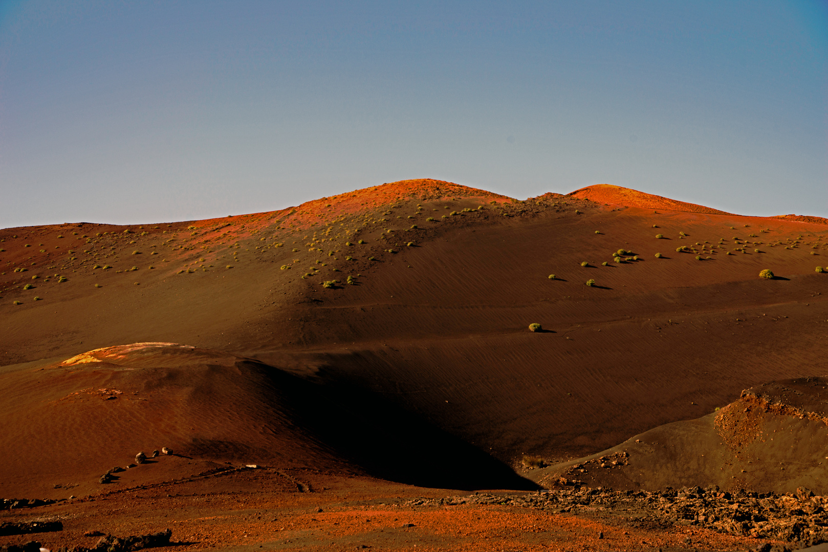 Landschaft im Timanfaya Nationalpark Lanzarote