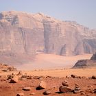 Landschaft im Wadi Rum