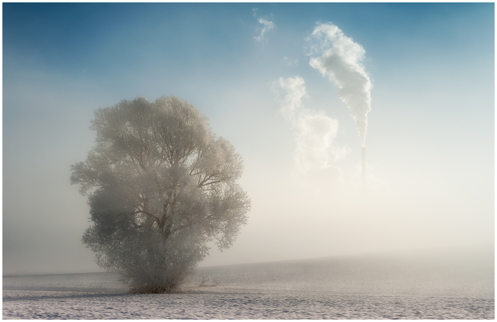 Landschaft im Winter