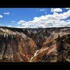 Landschaft im Yellowstone National Park, WY