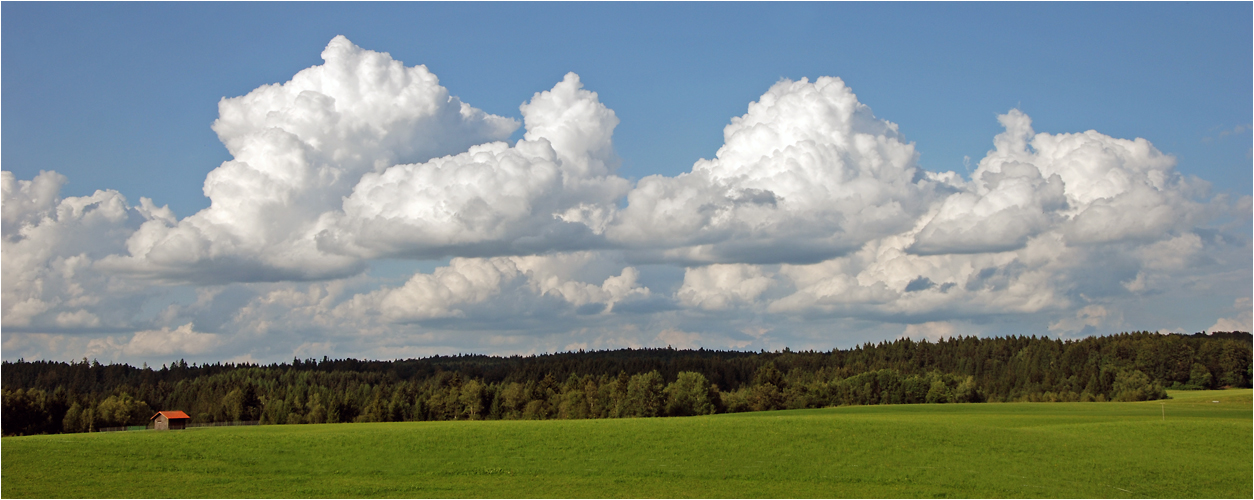 Landschaft in 2 Etagen