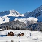 Landschaft in Arosa (Langlauf & Golf) im Winter