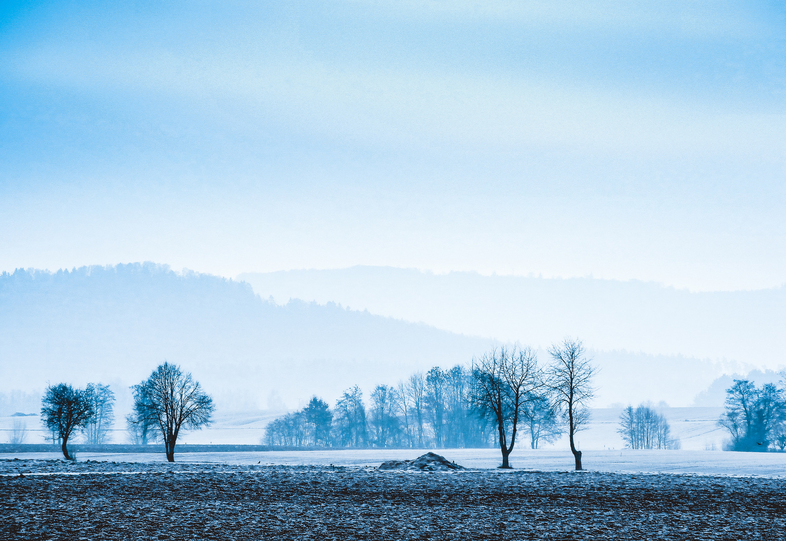 Landschaft in Blau Foto Bild spezial wasser februar Landschaft in Blau Foto Bild spezial wasser februar