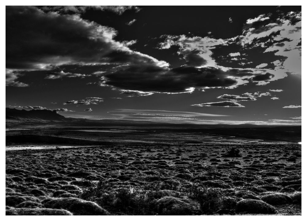 Landschaft in Chile .