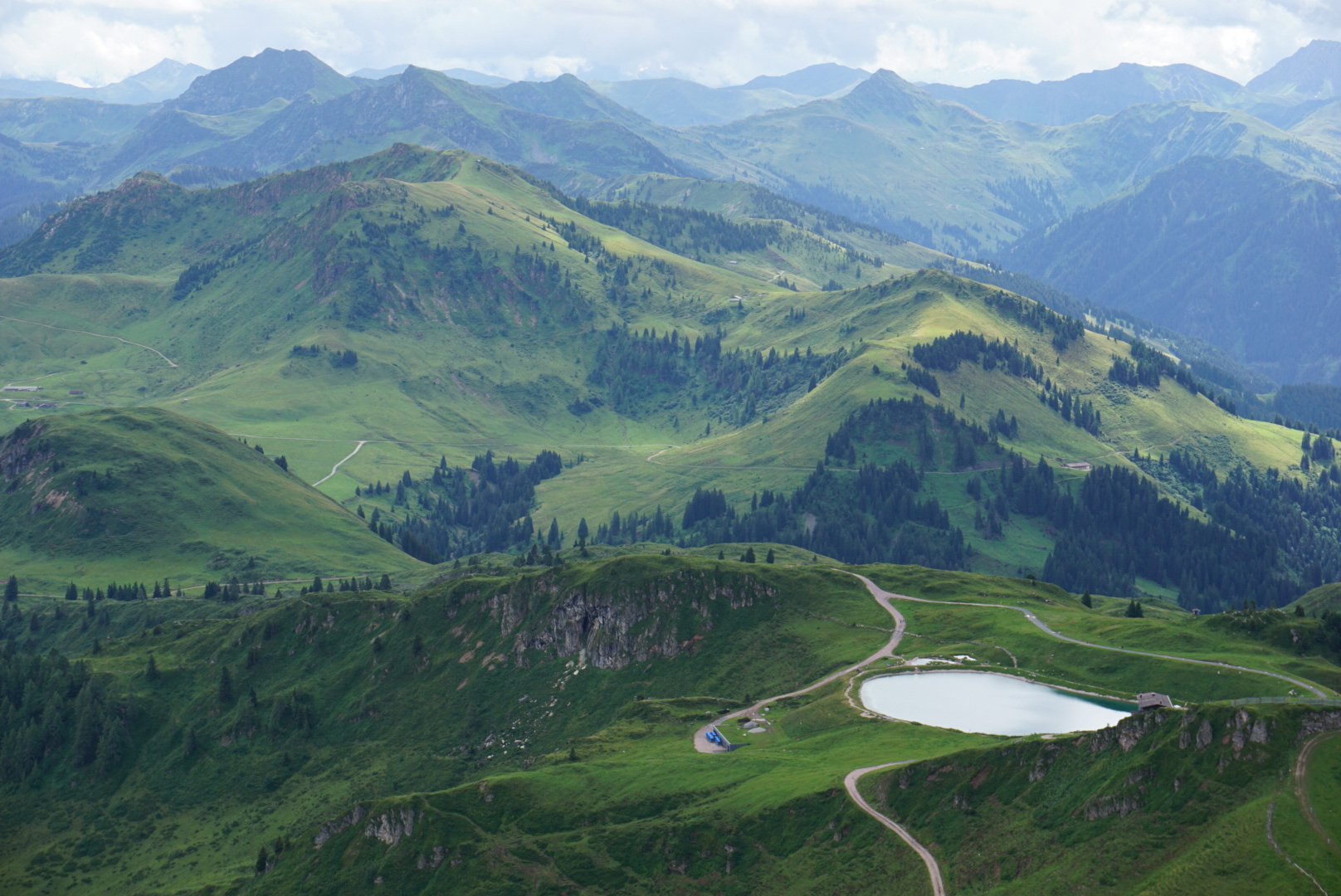 Landschaft in den Alpen