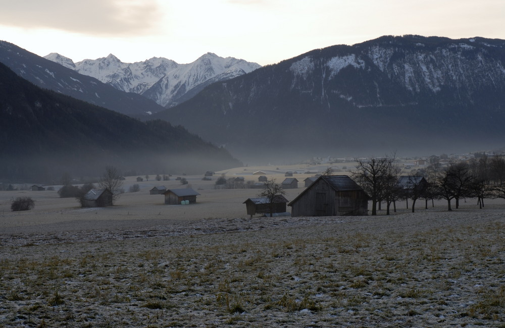 Landschaft in den Alpen