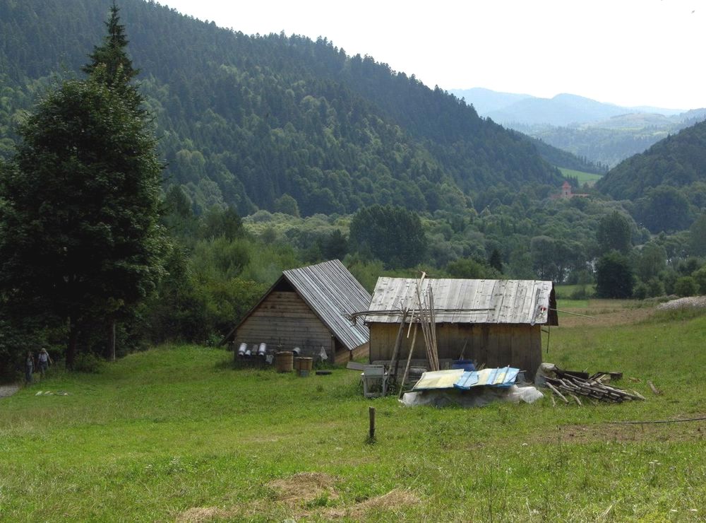 Landschaft in den Beskiden