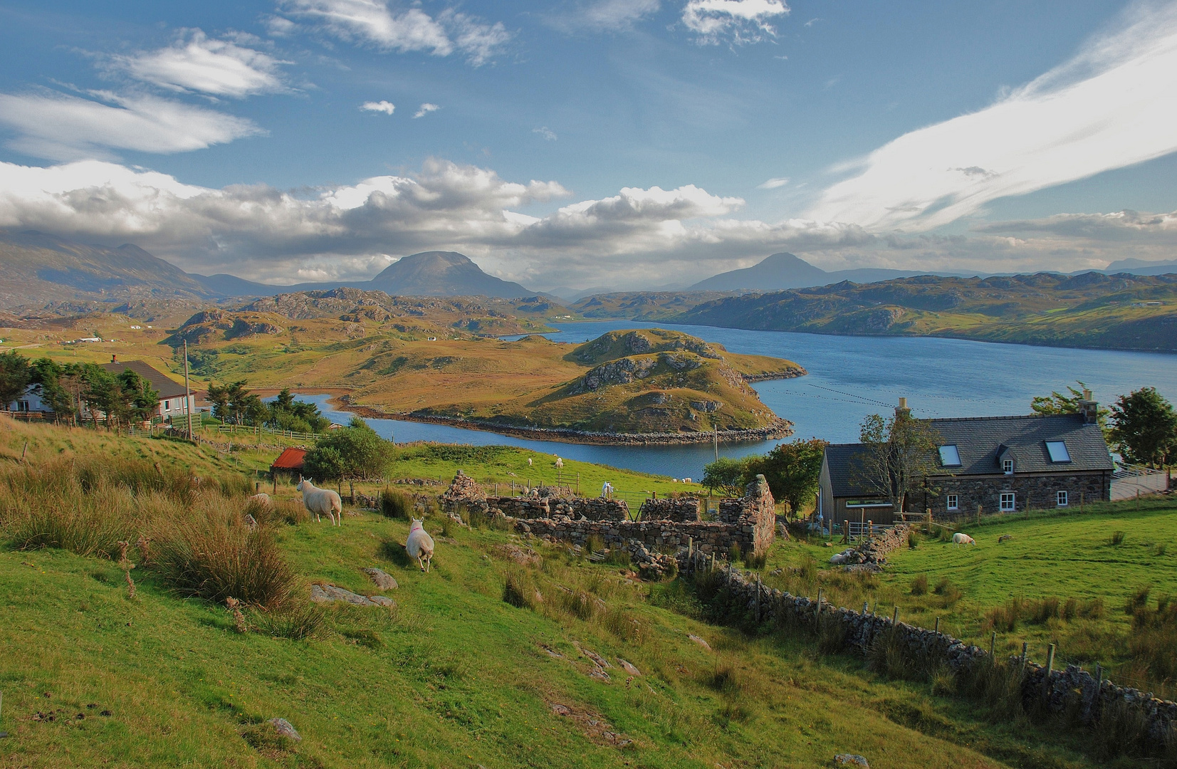 Landschaft in den Northwest Highlands