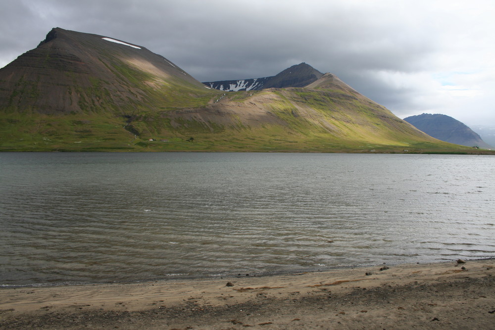 Landschaft in den Westfjorden