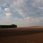 Landschaft in der Abendsonne