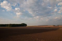 Landschaft in der Abendsonne