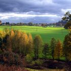 Landschaft in der Basse-Normandie / Frankreich