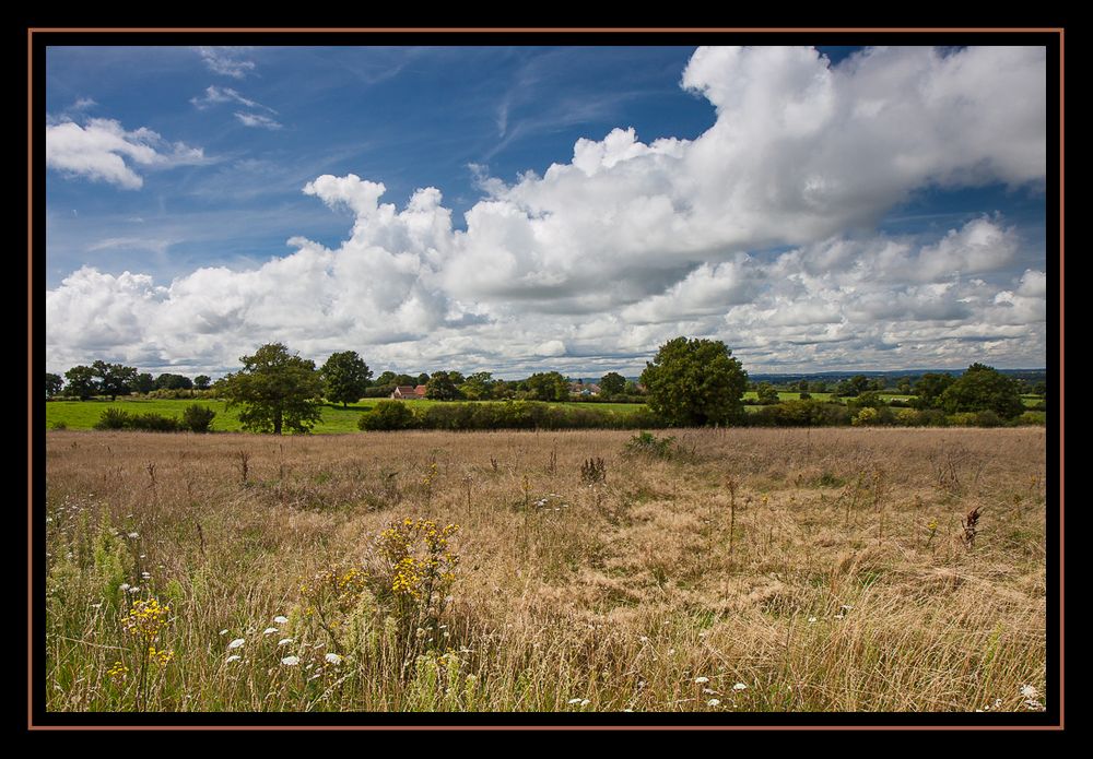 Landschaft in der Bourgogne