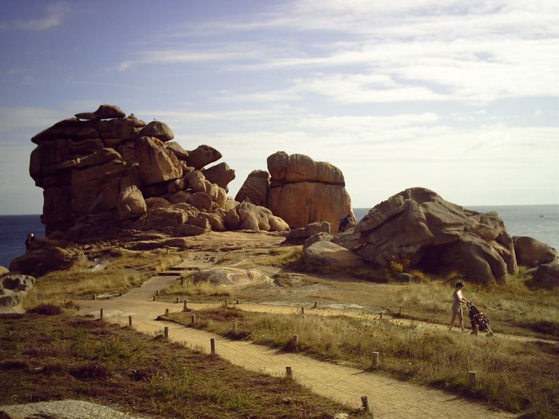 Landschaft in der Bretagne