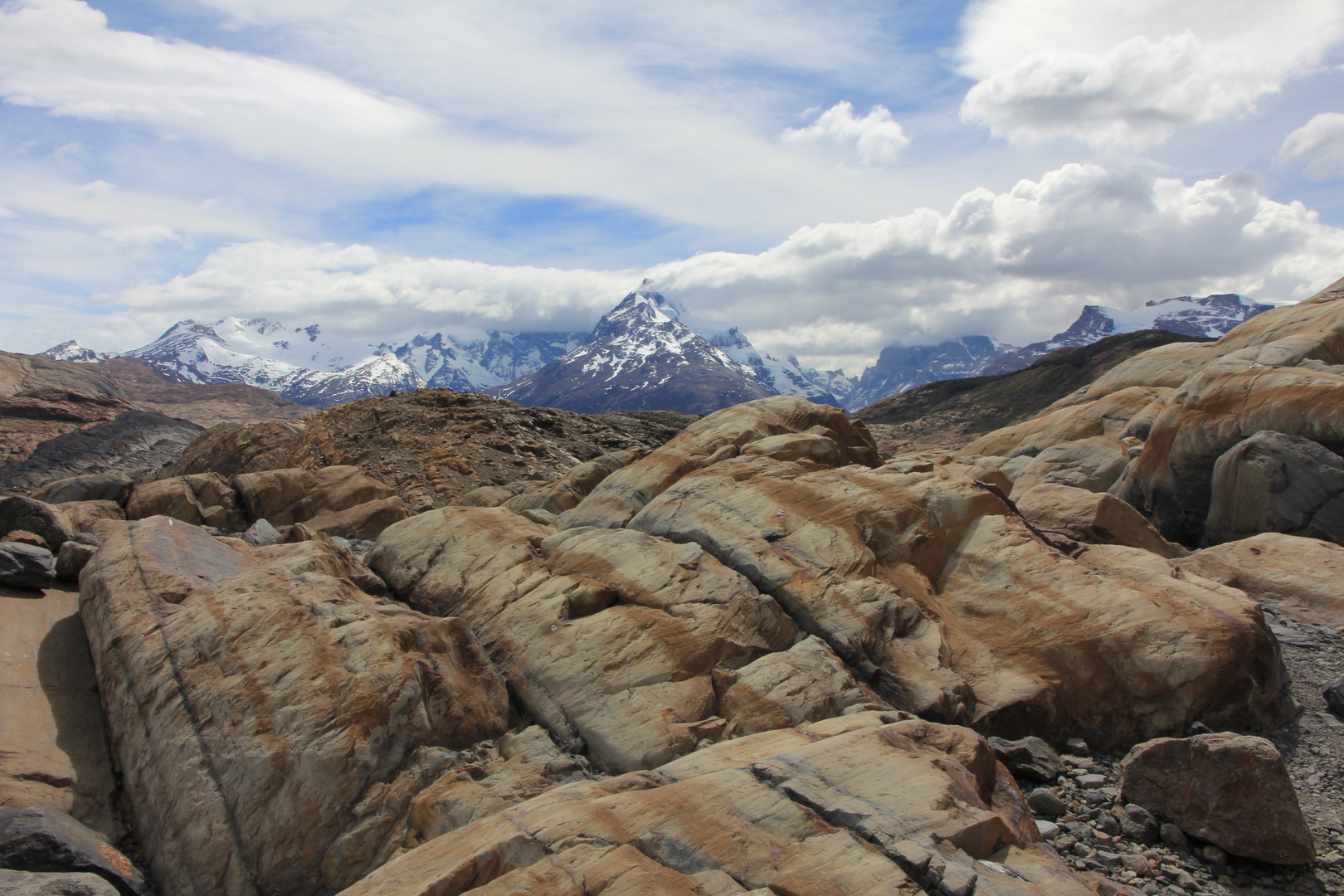 Landschaft in der Nähe des hielo patagonico sur